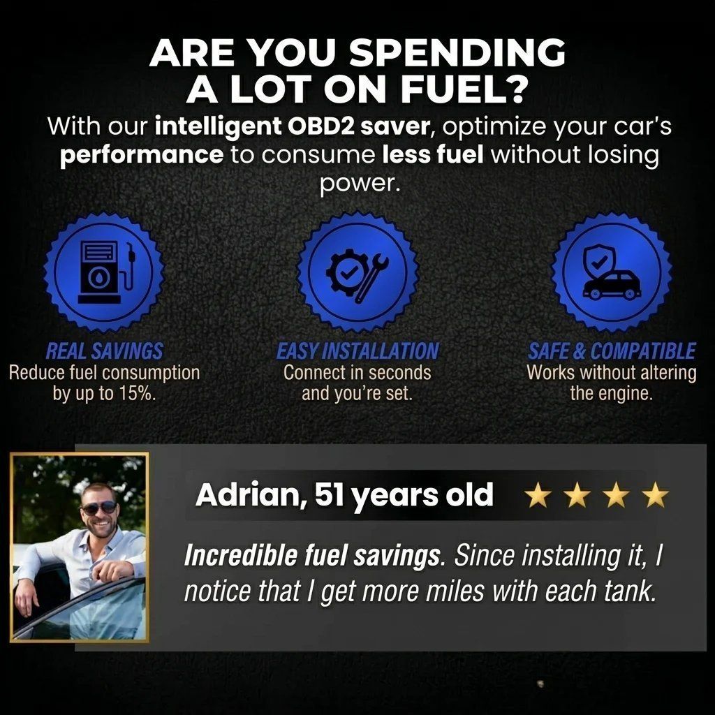 Plug-and-Play Fuel Saver: Drive Further, Improve Fuel Efficiency